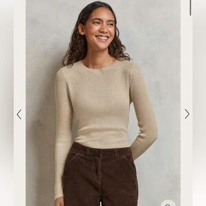 Poetry RIBBED SWEATER Silk & cashmere